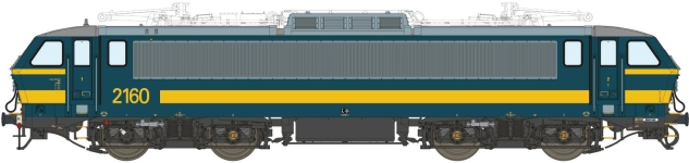 L.S. Models LS13561S - H0 - E-Lok HLE 21, SNCB, Ep. VI - AC-Sound